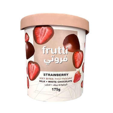 Frutti Strawberry Icey Bites Milk + Chocolate 175g