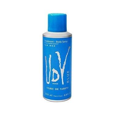 Ulric De Varens Paris Deodorant Body Spray Blue For Men 200ml