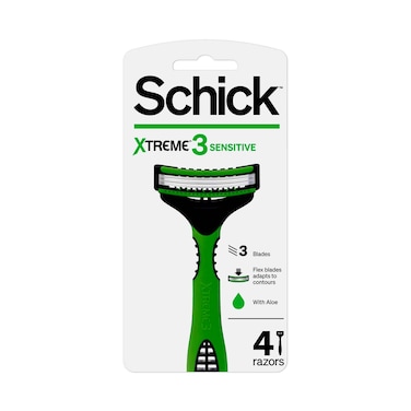 شفرات حلاقة شيك إكستريم ٣ للبشرة الحساسة ٤