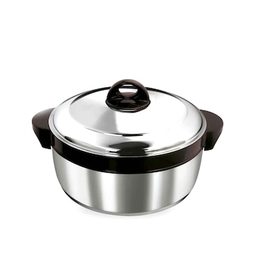 Asian Shining Star Hot Pot Casserole Stainless Steel 2500ml