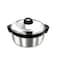 Asian Shining Star Hot Pot Casserole Stainless Steel 2500ml