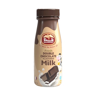 Baladna Fresh Double Chocolate Flavored Milk 200ml