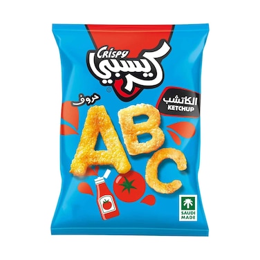 وجبات خفيفة مقرمشة من السعودية بنكهة الكاتشب 18 غرام
