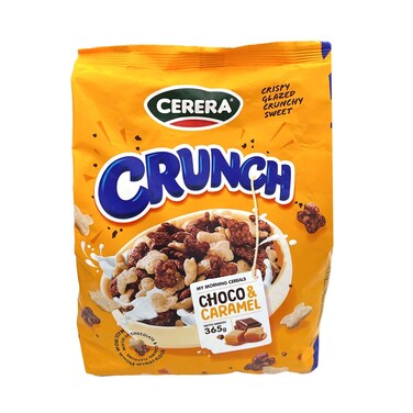 Cerera Cereal Crunch Choco &amp; Caramel Flavor 365g