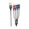 HOCO CABLE 4-IN-1 CHARG CABLE 1.2M