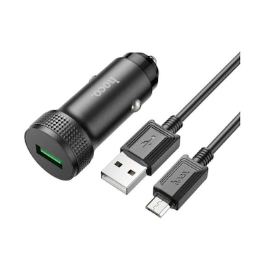 Hoco Car Charger Dual Port Micro-USB