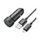Hoco Car Charger Dual Port Micro-USB
