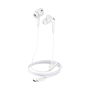 Hoco Ear Phone With Crystal Type C Input , White, M101 Pro