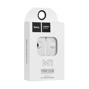 Hoco M1 Stereo Sound Earphones White