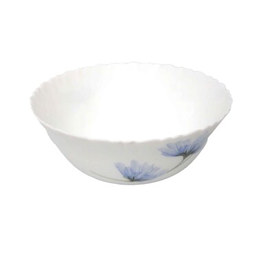 سلطانية سلطة من يوم الأوبال تصميم فئة الأزهار مقاس 20.5 سم