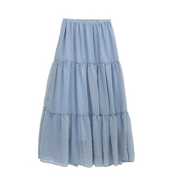 Ladies Chiffon Skirt Size Large, Assorted