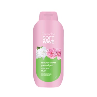 Cosmoline Soft Wave Shower Cream Gardenia Musk 650ml