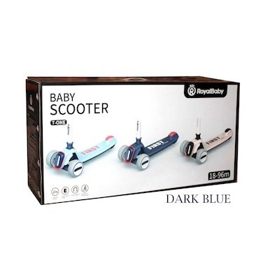 Royal Baby T- One Baby Scooter 18-96m Dark Blue