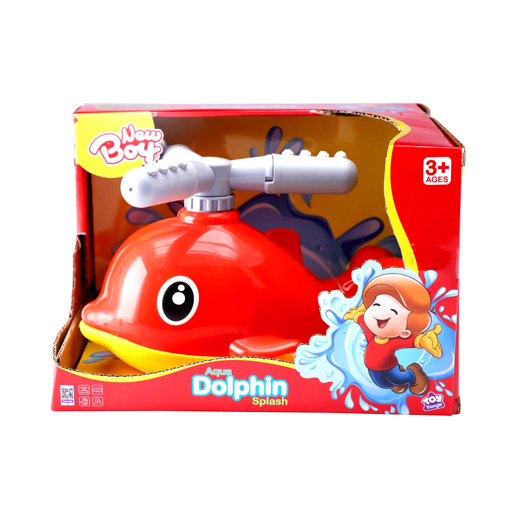New Boy Aqua Dolphin Splash