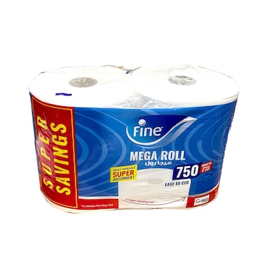 فاين ميجا رول طبقتين 750 منديل