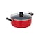 Masterkraft Non-Stick Coating Casserole With Lid Cover 22cm