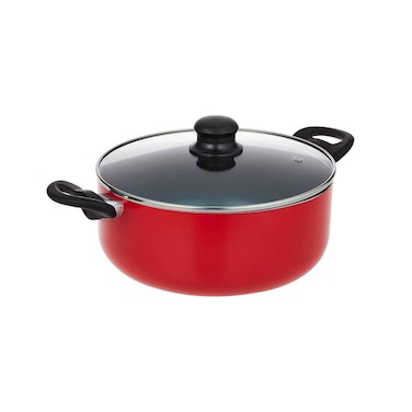 Masterkraft Non-Stick Coating Casserole With Lid Cover 26cm