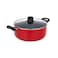 Masterkraft Non-Stick Coating Casserole With Lid Cover 26cm
