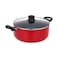 Masterkraft Non-Stick Coating Casserole With Lid Cover 30cm