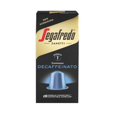 Segafredo Zanetti Espresso Decaffeinato 10 Capsule 51g
