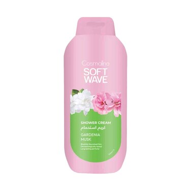 Cosmoline Soft Wave Shower Cream Gardenia Musk 650ml