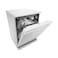 LG QuadWash Dishwasher DFC513FW White 14 Place Settings