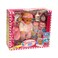 Gambolina Amore Habibi Baby Doll Gift Set Drink &amp; Wet