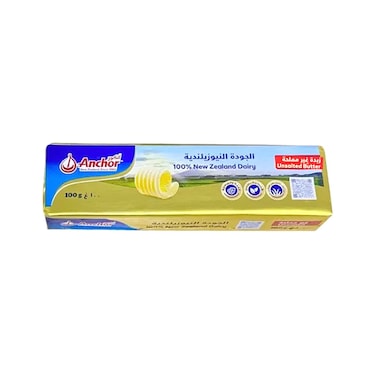 Anchor Butter Unsalted 100g
