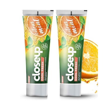 Closeup Cool Fresh Toothpaste Citrus Mint 75ml x 2 Pieces