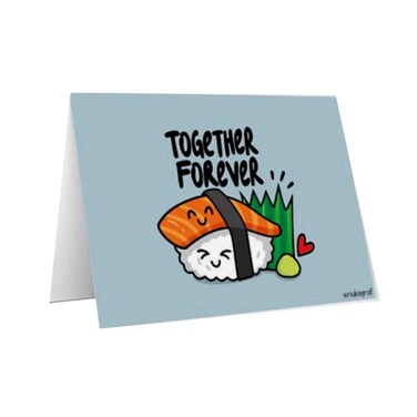 Mukagraf Greeting Card Together Forever