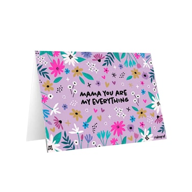 Mukagraf Greeting Card Mama You Are My Everything