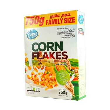 Delices Du Monde Corn Flakes Original 750g