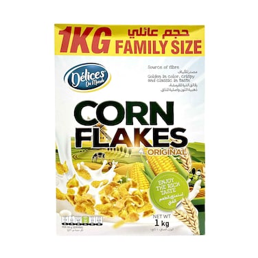 Delices Du Monde Corn Flakes Original 1Kg