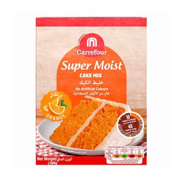 Maf Carrefour Cake Mix Orange 500g