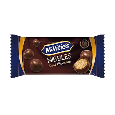 Mcvities Nibbles Dark Chocolate 37g