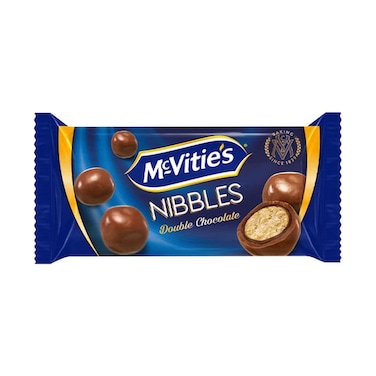 Mcvities Nibbles Double Chocolate 37g