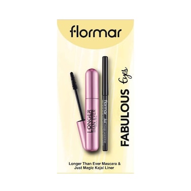 Flormar Fabulous Eyes Longer Than Ever Mascara &amp; Just Magic Kajal Liner