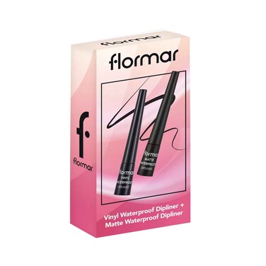 Flormar Vinyl Waterproof Dipliner + Matte Waterproof Dipliner