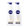Nivea Body Lotion Sensual Musk Scent For Normal To Dry Skin 400mlx2 Pieces