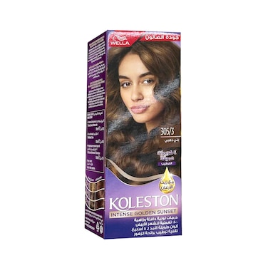 Wella Koleston Hair Color Intense Golden Sunset 305/3 Golden Brown
