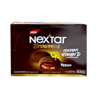 Nabati Nextar Brownies Cookies 408g