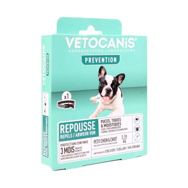 Vetocanis pest repellent collar for small dogs 60cm