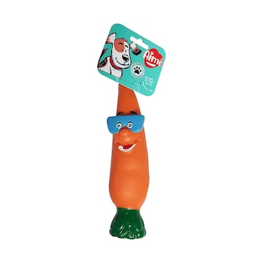 Agrobiothers Carrot Vinyl Toy For Dog 24cm