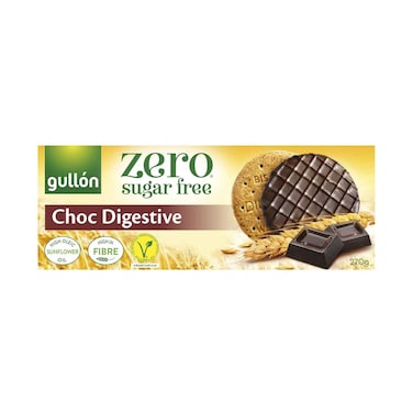 Gullon Zero Sugar Free Choc Digestive 270g