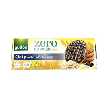 Gullon Zero No Sugar Added Oaty with Dark Chocolate 275g