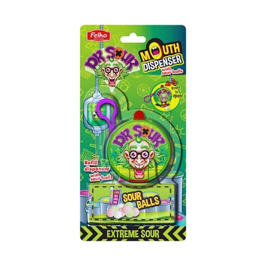 موزع فيلكو دكتور ساور ماوث مع كرات حامضة ١٨ غرام