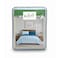 Valentini Bianco Comforter 4 Pieces Set, Blue King Size