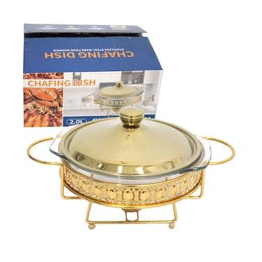 Chafing Dish Stainless Steel Food Warmer 2 Liter Assorted