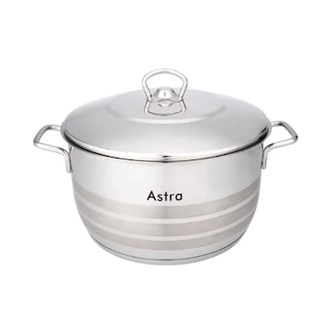 Astra Casserole Stainless Steel 6.1 Liter