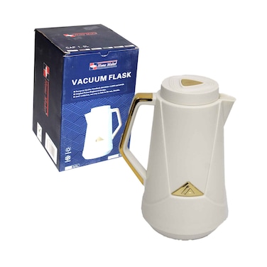 Avci Home Maker Vacuum Flask 1 Liter White &amp; Gold